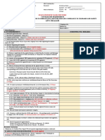 1 MFO Dealer Checklist, Profile, Vehicle, Layout Annexes F-1 To F-5