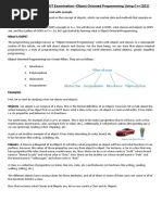 Ques: Explain Oops Concepts in Detail With Example