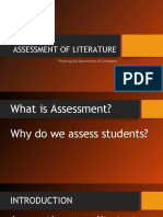 Assessment of Literature - Knowledge