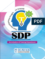 Brochure of ICMAB SDP Training