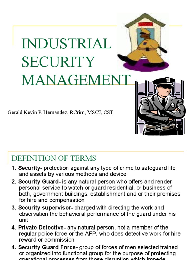 Industrial Security Management | PDF | Physical Security | Bank Vault
