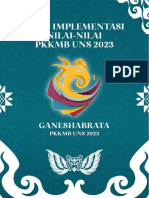 Buku Implementasi Nilai PKKMB UNS 2023