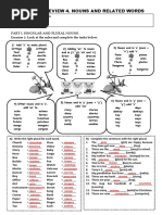 GRAMMAR REVIEW 4. NOUNS AND RELATED WORDS Ngoc Minh