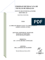 Méndez, Lucia. La Obra de Thomas Gage. Una Mirada Hacia América Desde Fuera. TFG