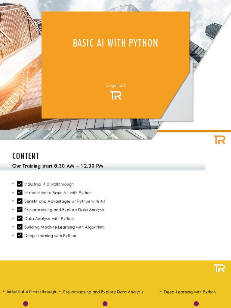 Basic AI With Python | PDF