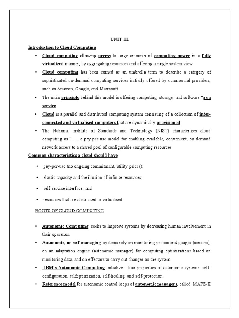 Unit Iii | PDF