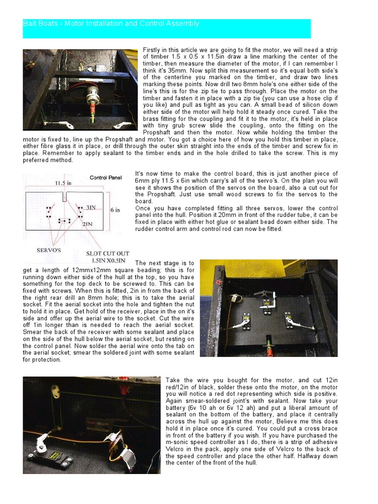 Shane's Bait Boat Plans 5 PDF