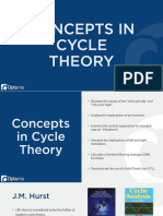 Concepts in Cycle Theory