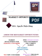 Market Opportunities