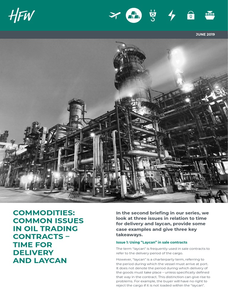 Understanding Laycan in Shipping Contracts | PDF | Business Law ...