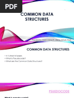 Common Data Structures