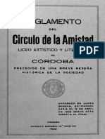 1922 Reglamento Circulo Amistad Ocr