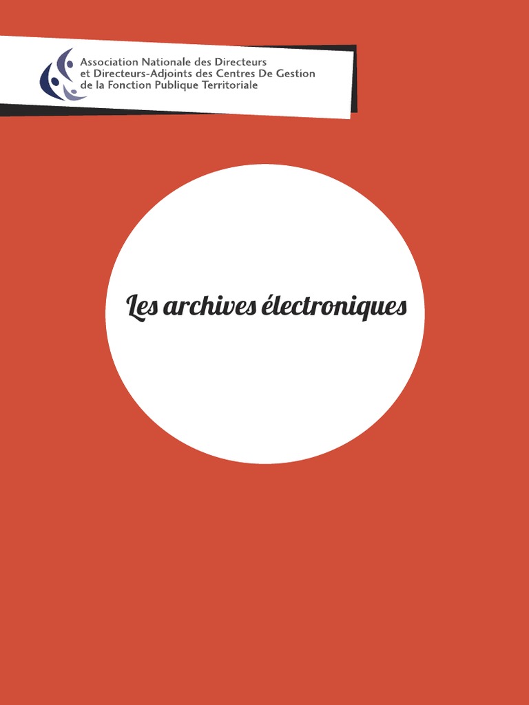Guide sur les Archives Électroniques | PDF | Cloud computing ...
