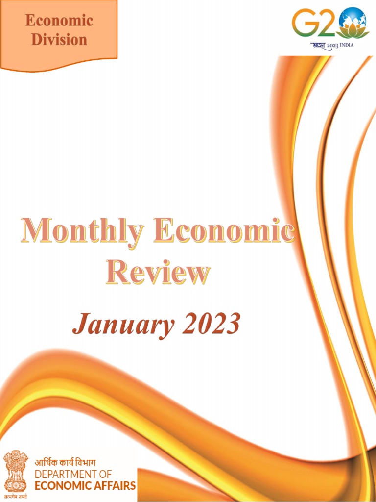 Monthly Economic ReviewJanuary 2023 0 PDF Inflation Economic