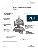 Data Sheets 1098 Egr 1098h Egr Pressure Reducing Regulators Bulletin Fisher en en 5976840