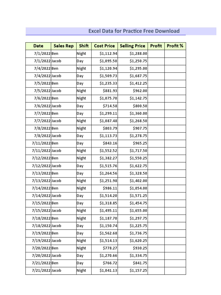 Data For Practice | PDF