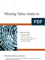 S3 Missing Value Analysis Imputation