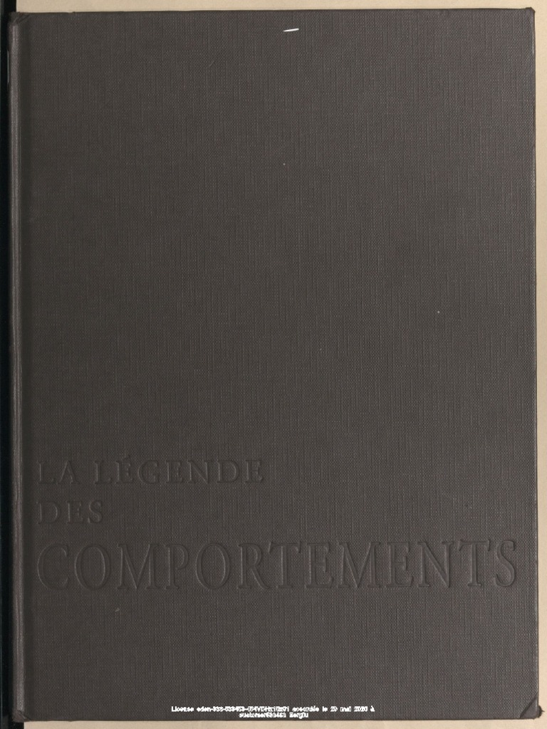 LABORIT Henri - La Légende Des Comportements | PDF | Religion et ...