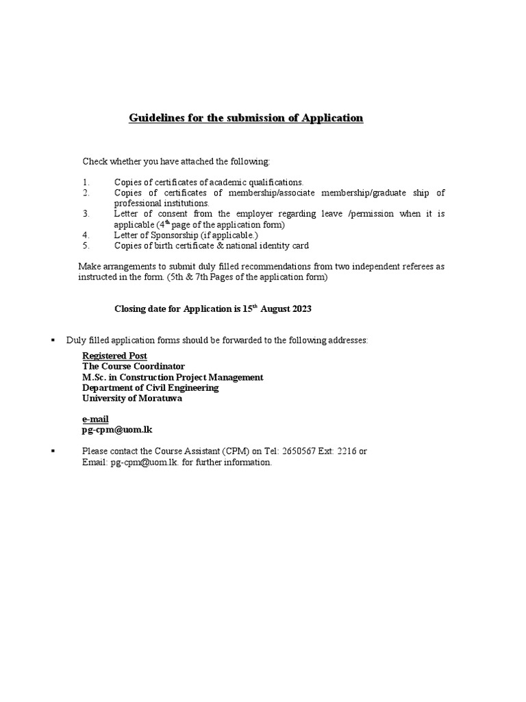 MSC 20242025intake Application Form and Guidelines) 2 (9) 0 PDF