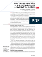 Evaluating Endothelial Function in Humans, A Guide To Invasive and Non-Invasive Techniques