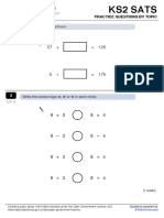 Mixed Operations Ks2 Sats Questions 30009