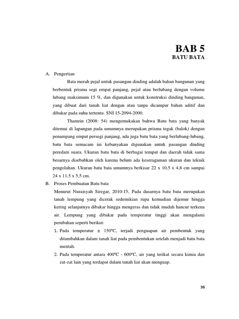 Bab 5 | PDF