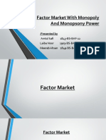 Factor Market