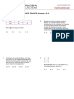 En Math Past Papers Junior Groups 4-5-6 Grades