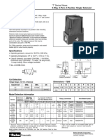 3-Way, 3-Port, 2-Position Single Solenoid Technical Information