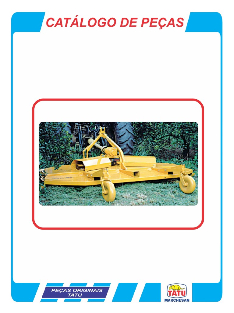 Catalogo de Peças Roçadeira Tatu | PDF