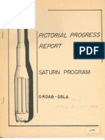 Pictorial Progress Report of The Saturn Launch Vehicle Develpment Vol I