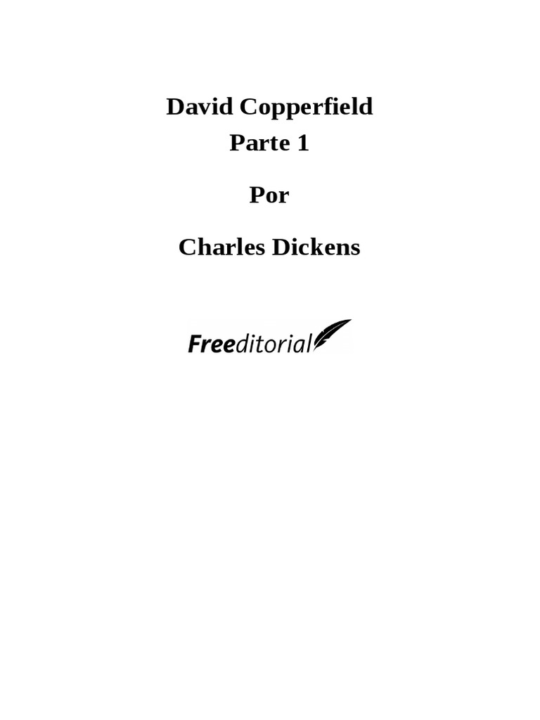 David Copperfield Parte 1 - Charles Dickens | PDF
