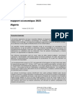 DZ Rapport Économique 2023 Algérie Extern