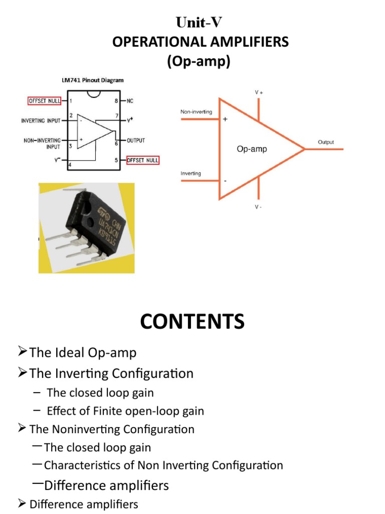 Operational Amplifiers PDF Operational Amplifier Amplifier
