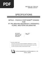 Technical Specifications (MES SPEC - NO.17T6017-SP)