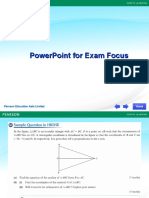 Powerpoint For Exam Focus