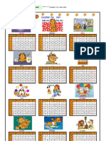 Calender For Life Garfield