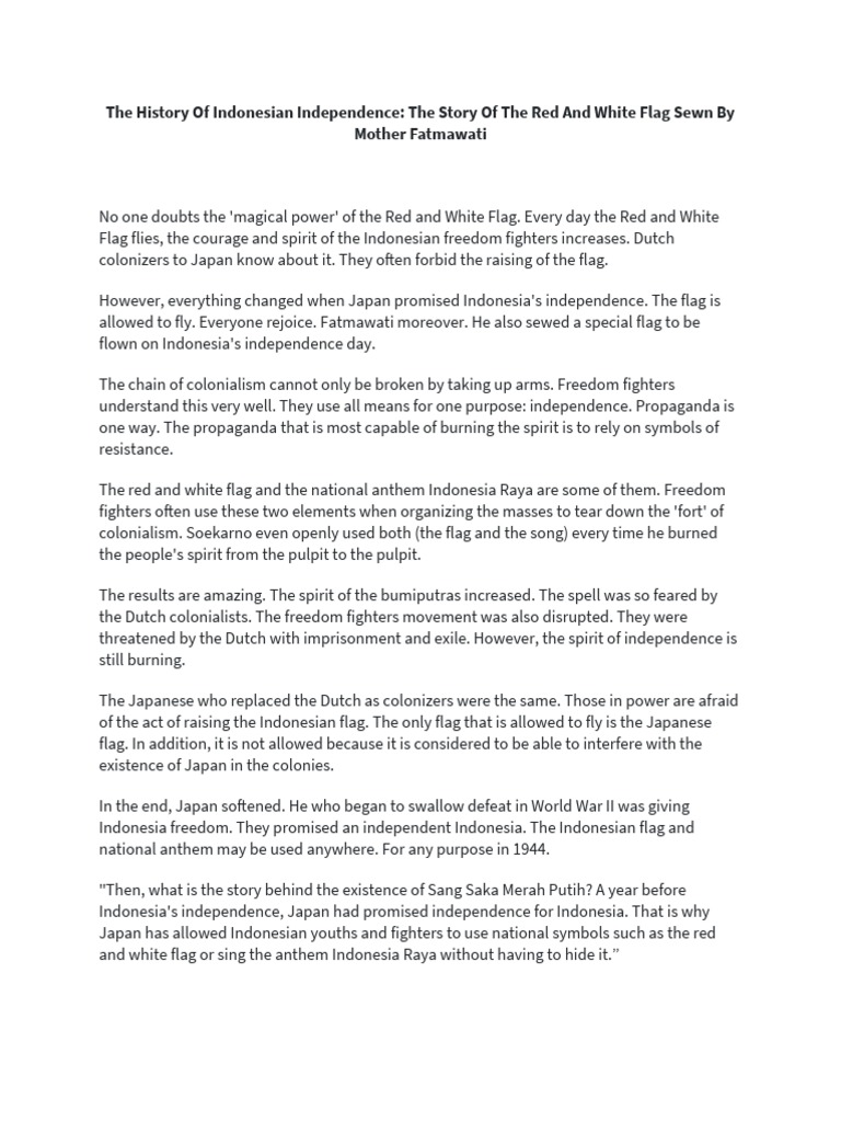 Historical context of Indonesian revolution and social change