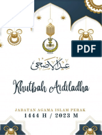 Khutbah Hari Raya Aidiladha