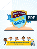 Adventurer Bible Game Booklet