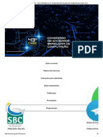 Programação Do WCAMA - XLIII CONGRESSO DA SOCIEDADE BRASILEIRA DE COMPUTAÇÃO (CSBC 2023)