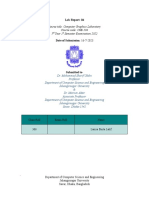 Course Title: Computer Graphics Laboratory Course Code: CSE-304 3 Year 1 Semester Examination 2022