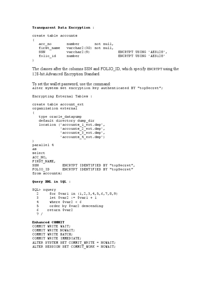 My Hints | PDF | Pl/Sql | Data