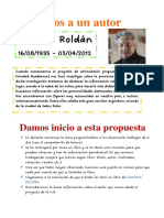 1 - Seguimos A Un Autor GUSTAVO ROLDÁN