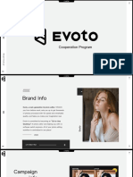 Evoto Cooperation Program - Base