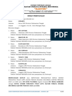 Surat Persetujuan DPD Kartini - Suranti