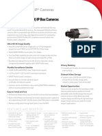 12 MP 4K Ultra HD IP Box Cameras Data Sheet