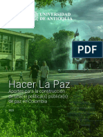  Hacer La Paz UdeA 2023