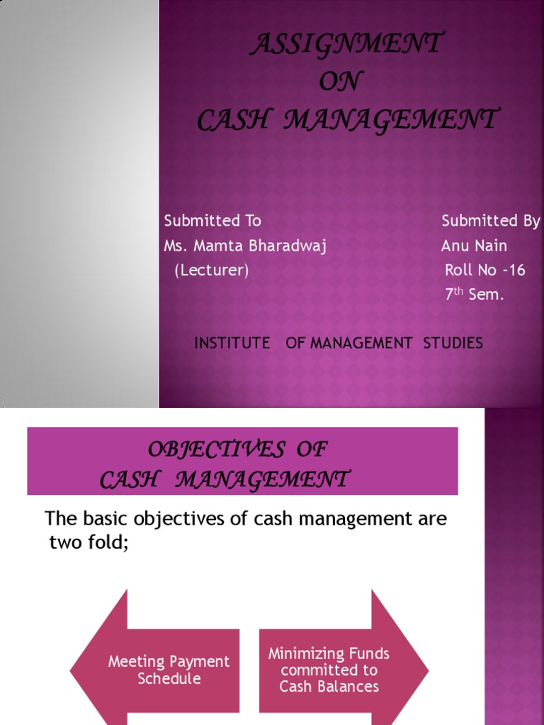 Miller-Orr Cash Management Model | PDF | Expense | Dividend
