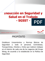 Inducción SST - Contratistas - 2019